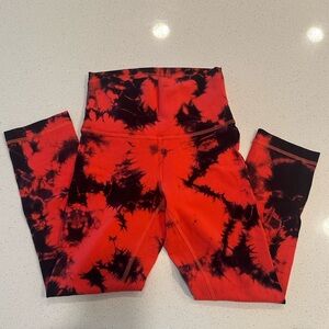 Lululemon Athletica Tie-Dye Leggings